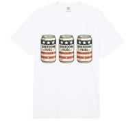Freedom Fuel - Lata de Cerveza patriótica USA 4 de Julio Comfort Colors Adult Heavyweight T-Shirt