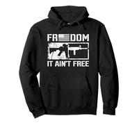 Freedom It Ain't Free - 2da Enmienda Pro Gun Rights AR15 Sudadera con Capucha