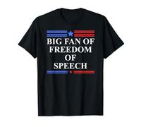 Freedom of Speech Protest Big Fan of Free Speech Free Press Camiseta