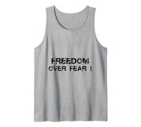Freedom Over Fear Camiseta sin Mangas