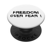 Freedom Over Fear PopSockets PopGrip Adhesivo