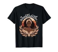 Freedom & Pride Proud Black Women Blessed Juneteenth Camiseta