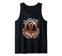 Freedom & Pride Proud Black Women Blessed Juneteenth Camiseta sin Mangas