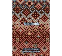 Freeform Crochet Granny Themed Activity & Notebook: With Colouring Pages & Word Search Puzzles. An Organiser for Crocheters, Knitters, Yarn Lovers, ... Tracking, Sketching and Creative Ideas.