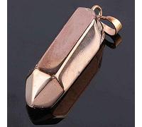 FreeForm Cutt Point Hematite Stone Curing Reiki Colgante Charms