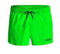 FREEGUN - Bañador de Playa para Hombre, de Secado rápido, cómodo con Bolsillos, Verde Fluorescente, M