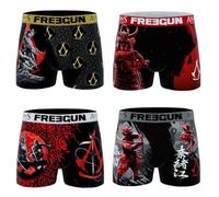 FREEGUN Boxer Hombre Culo. Creed, Pack de 4 Asc6, XL