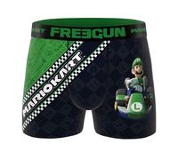FREEGUN Boxer Hombre Mario Kart, Luigi Smk7, M