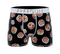 FREEGUN Boxer Hombre Microfibra Imagen, Sushi B14, XL