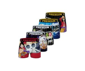 FREEGUN Boxer Hombre One Piece, Calzoncillos Hombre Luffy, Roronoa Zoro (Lote de 5), 06, M