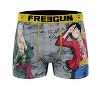 FREEGUN Boxer Hombre One Piece (XL, Zoro & Luffy OP4), Zoro & Luffy Op4, XL