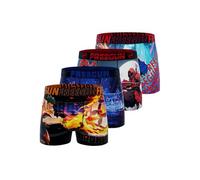 FREEGUN Boxer Homme Heroes, Pantalones para Hombre, Transpirables y ultrasuaves (Juego de 4), Talla XL