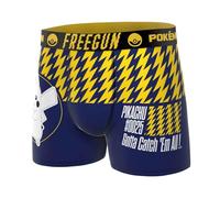 FREEGUN Boxer Homme Pokemon (FR/ES, Letras, M, Regular, Regular, Pika Pkm19)