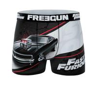 FREEGUN - Boxer para hombre rápido y furioso (XXL, cargador negro), Cargador negro, XXL
