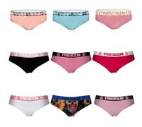 FREEGUN Pack Surprise Calzoncillo Ropa Interior Mujer Algodón Liso Modèle Aléatoire (Paquete de 3)