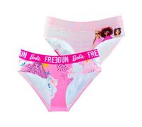 FREEGUN - Bragas y bragas para niña, cómodo y suave (2 unidades), rosa/blanco, 8-10 Años