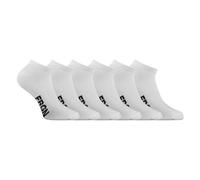 FREEGUN - Calcetín para hombre, 6 pares - Calcetines para hombre, boxeo, sin deslizamientos y transpirables, blanco, 43-46