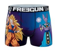 FREEGUN Calzoncillo Bóxer Hombre Goku Dragon Ball Super | Calzoncillo Cintura Elástica y Algodón Regalo Original Talla M