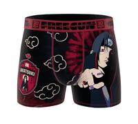 FREEGUN Calzoncillo Bóxer Hombre Itachi Uchiha Naruto | Calzoncillo Cintura Elástica y Microfibra Regalo Original Talla M