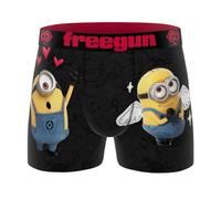 FREEGUN Calzoncillo Bóxer Hombre Minions | Calzoncillo Cintura Elástica y Microfibra Regalo Original Talla XL