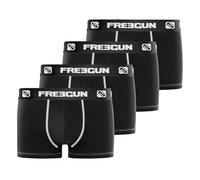 FREEGUN Calzoncillo Ropa Interior Hombre Microfibra Liso (Paquete de 4)