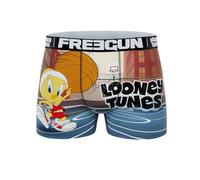 FREEGUN | Calzoncillos De Hombre Looney Tunes Color Naranja| Ropa Microfibra Suave, Boxers Cómodos Y Transpirables | De Dibujos Animados | Ajuste (FR/ES, Letras, XXL, Regular, Regular)