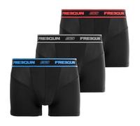 FREEGUN Calzoncillos Hombre Boxer Sostenible, Ropa Interior Hombre, AKTIV, Agradable y Sin Deformación (Lote de 3)