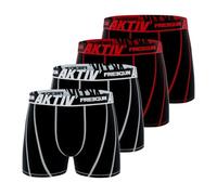 FREEGUN Boxer Hombre Aktiv', Calzoncillos Hombre Deportivos, Suave y Cómodo (Juego de 4), 360 d2, XL