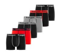 FREEGUN Calzoncillo Ropa Interior Hombre Algodón Liso (Paquete de 6)
