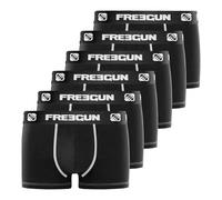 FREEGUN Calzoncillos Hombre Boxer Algodón, Ropa Interior Hombre Suave y Stretch (Lote de 6)