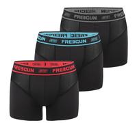 FREEGUN Calzoncillos Hombre Boxer Sostenible, Ropa Interior Hombre, AKTIV, Agradable y Sin Deformación (Lote de 3)