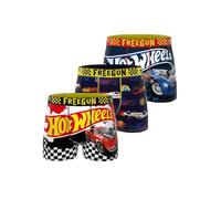 FREEGUN - Calzoncillos Infantiles Calientes para niños, diseño Original, Ultra Suave y Transpirable (Juego de 3), Negro/Amarillo/Blanco/Rojo, 10-12 años