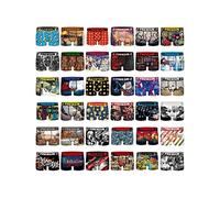 FREEGUN - Calzoncillos para niños, cómodos y elásticos (6 unidades), Aleatorio, 14-16 años