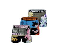 FREEGUN Calzoncillos para niños Dragon Ball Z, Goku, Buu, Freezer (Juego de 3), Talla 08/10 años