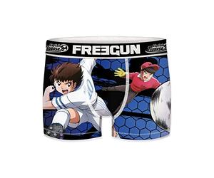 FREEGUN Calzoncillos tipo bóxer para hombre, microfibra Capitán Tsubasa