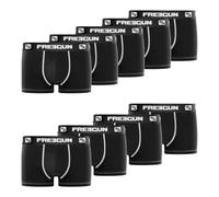 FREEGUN Fg/Sol/Am/1/Pk9 Ropa Interior de Hombres, Negro, L (Pack de 9)