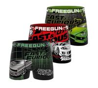 Freegun Fgfaf/3/Bm/Pk3 Ropa Interior de Hombres, Verde 03, 6-8 Años (Pack de 3) para Niños