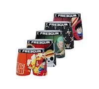 FREEGUN Fgop/1/Bm/Pk5 Ropa Interior de Hombres, Negro, S (Pack de 5)