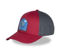 FREEGUN Gorra Hombre Gaston Lagaffe, Gorra Béisbol Ajustable por Snapback, Burdeos/Azul, Talla única
