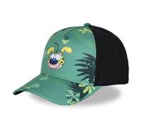 FREEGUN Gorra Hombre Marsupilami, Gorra Béisbol Ajustable por Snapback, Verde/Negro/Amarillo, Talla única