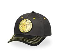 FREEGUN Gorra Hombre Pokemon, Gorra Béisbol Pikachu, Original Anime Manga, Negro / Gris / Amarillo, Talla única