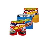 FREEGUN Hot Wheels Calzoncillos bóxer Originales para niño, ultrasuaves y Transpirables (Juego de 3), Talla 8/10 años