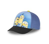 FREEGUN les minions Mno6 Gorra de béisbol, Negro/Azul, 180 cm para Niños