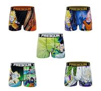 Freegun - Lote de 5 bóxers para hombre Dragon Ball Z, S