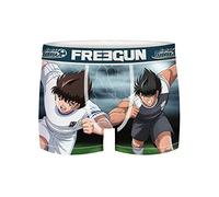 FREEGUN M - Calzoncillo bóxer Oliver y Benji - Oliver y Mark para Hombre Microfibra.