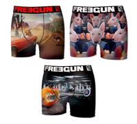 Freegun Pack 3 Calzoncillos Boxer Multicolor para niño
