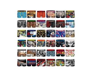 FREEGUN Pack Surprise Calzoncillo Ropa Interior Hombre Microfibra Modèle Aléatoire (Paquete de 12)