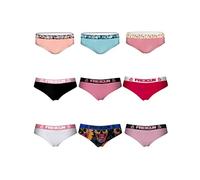 FREEGUN Pack Surprise Calzoncillo Ropa Interior Mujer Algodón Liso Modèle Aléatoire (Paquete de 3)