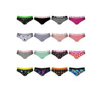 FREEGUN Pack Surprise Calzoncillo Ropa Interior Mujer Microfibra Liso Modèle Aléatoire (Paquete de 3)