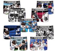 FREEGUN S - Set de 9 Calzoncillos bóxer Oliver y Benji para Hombre Microfibra